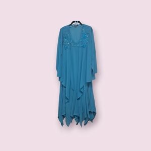 NEW Roaman's 2pc dress Lace Sequins 16W